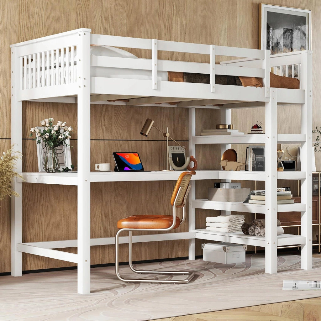 Letto a castello 90x200 bianco - Xylo