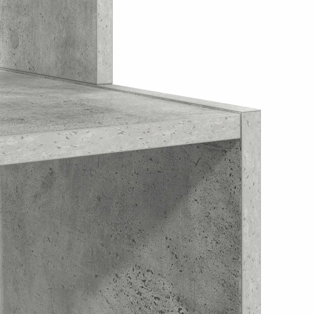 Scrivania Grigio cemento 106 x 41 x 88.5 cm Legno multistrato 869469