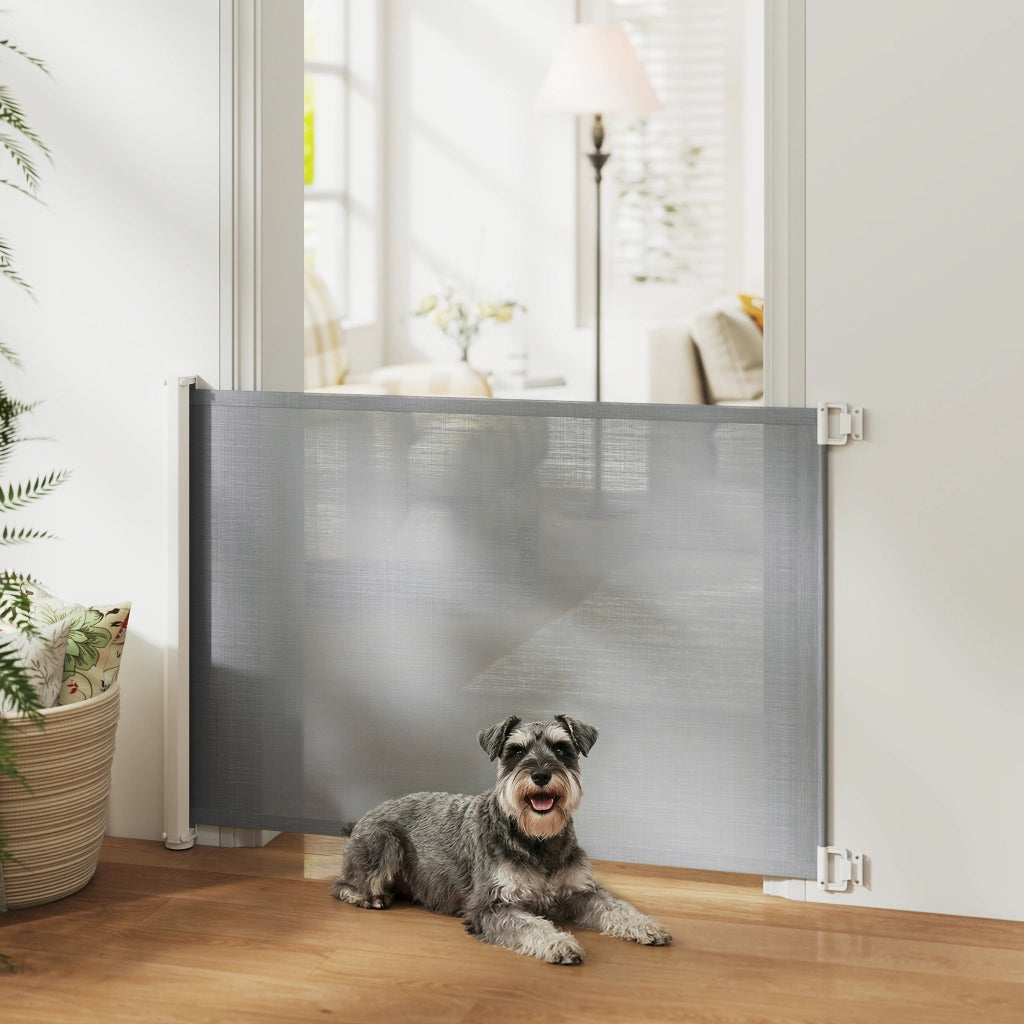 Cancello di sicurezza per scale ¨C zephmum ¨C grigio metallo plastica