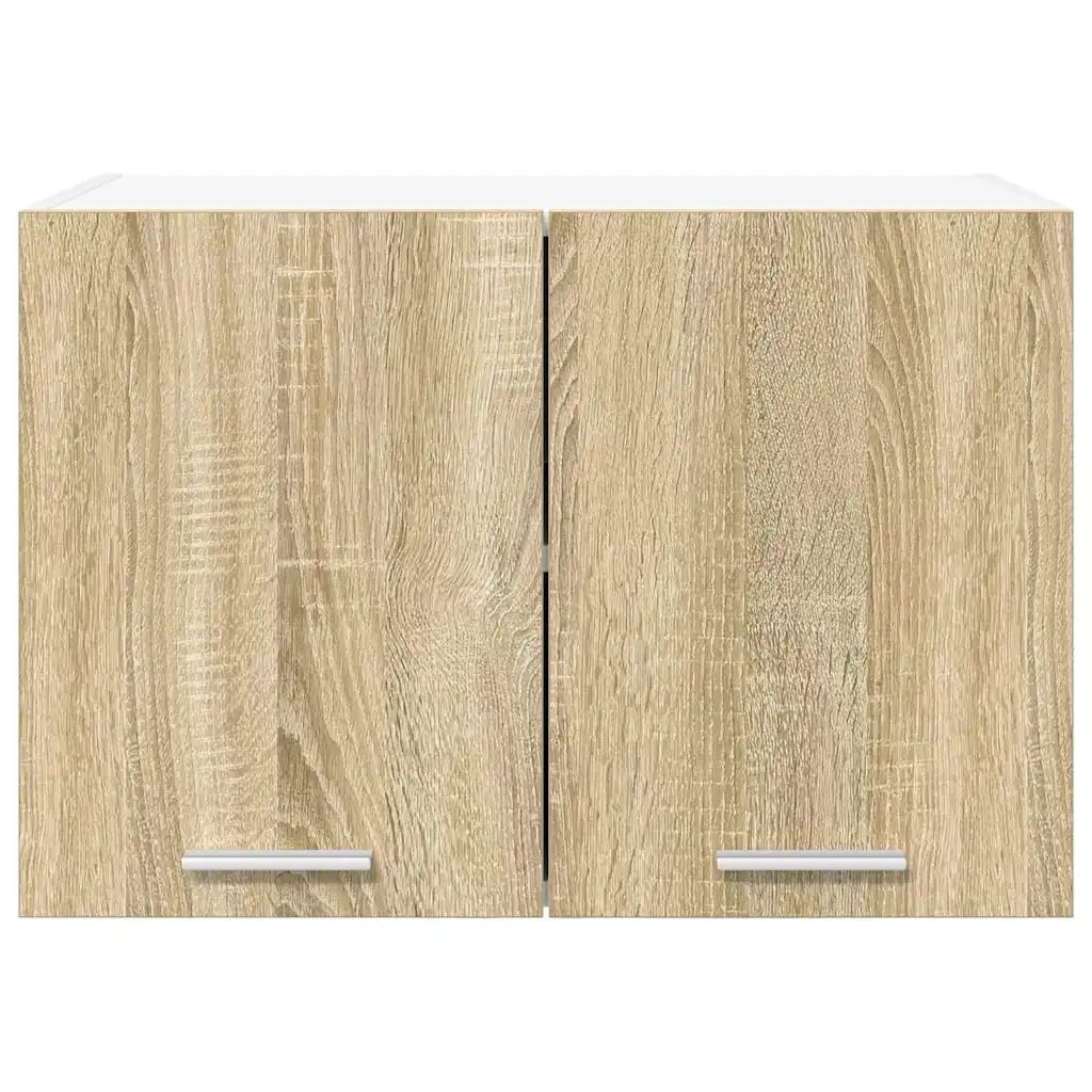Armadio pensile 2 pcs Quercia Sonoma e Bianca 60 x 31 x 40 cm 884167