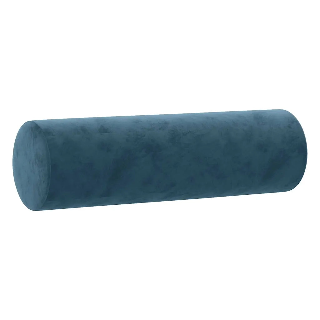 Set di Divani 2 pz con Cuscini Blu in Velluto