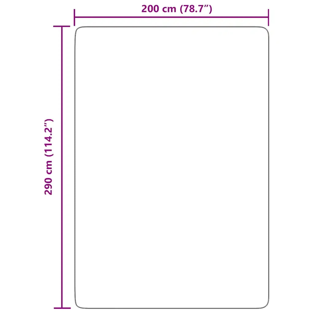 Tappeto del soggiorno | Tappeto Shaggy a Pelo Lungo NAVARRA Blu Marino 200x290 cm