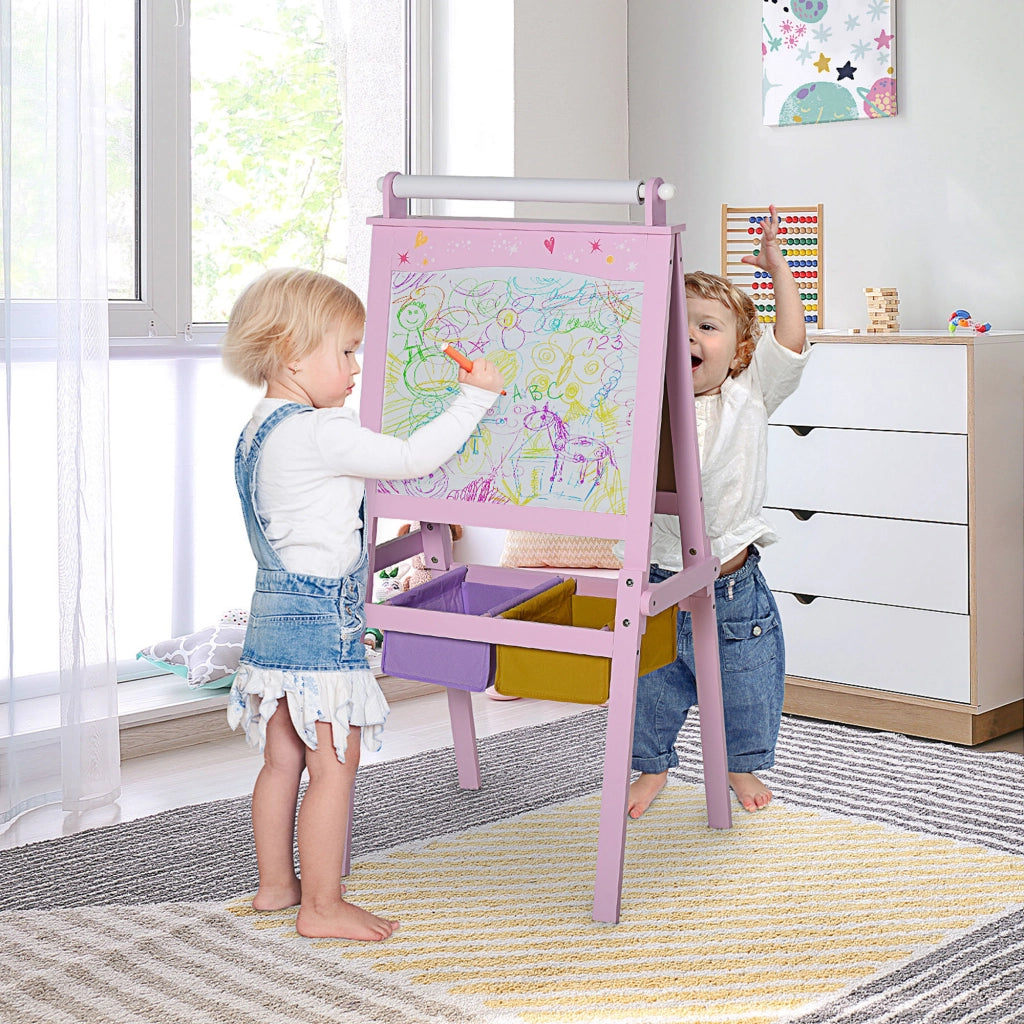 Tavolo da Disegno per Bambini ¨C Minimal ¨C MDF Rosa