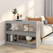 Libreria/Divisorio Grigio Sonoma 100x30x72 cm 813630
