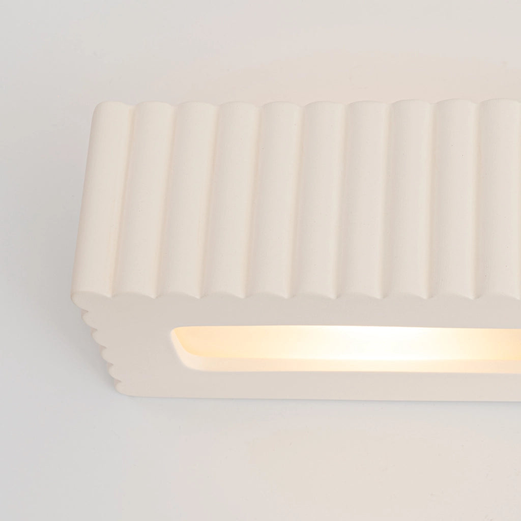 Lampada da parete in ceramica RIGATA