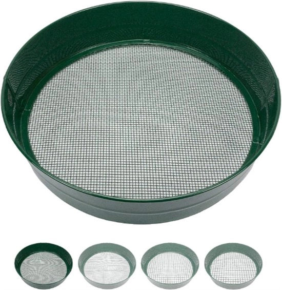 Zappa per Giardino Ø 33cm - Zappa Ronde per Terra, Semi, Compost, Pietre & Erbacce | Stivale, Molto Solido & Resistente alla Ruggine (3mm)