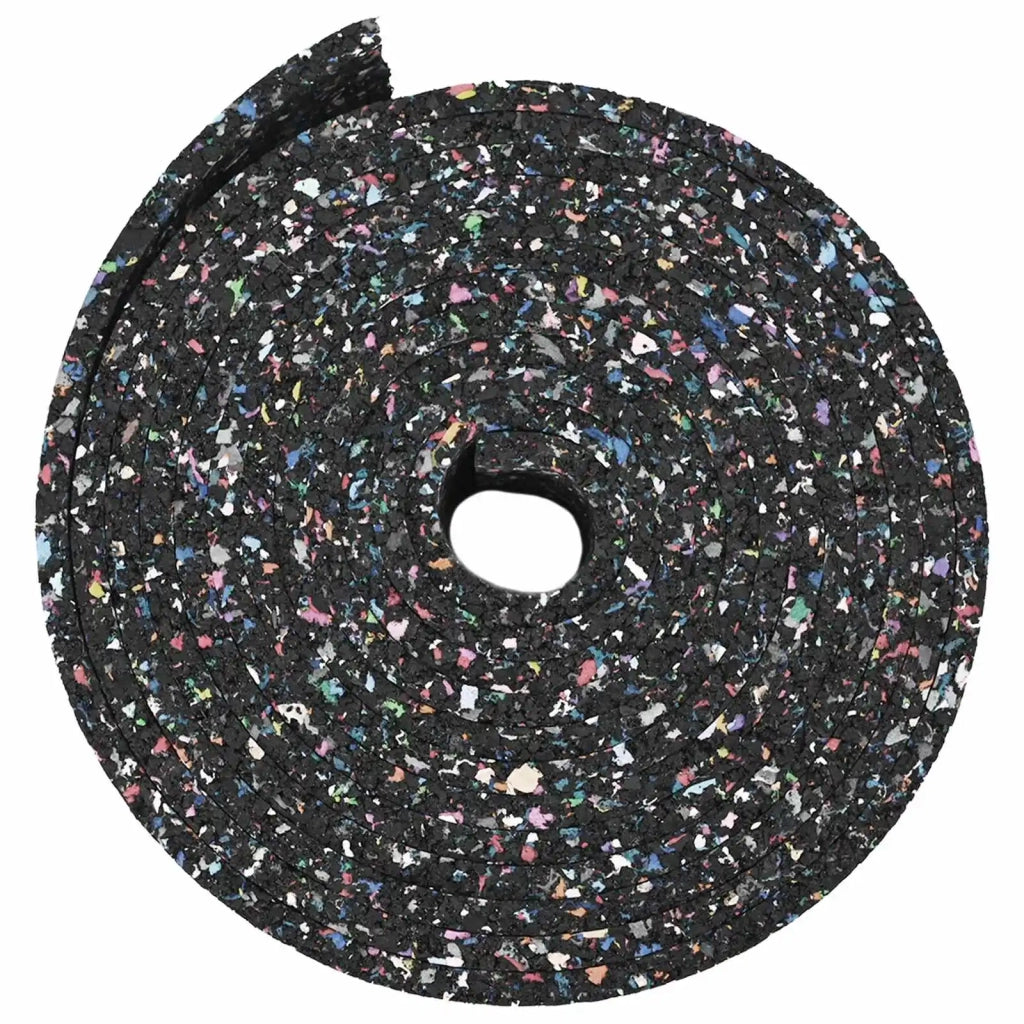 Rotolo di Granulato in Gomma Nero 1000 x 8 x 0,3 cm Gomma 42027263