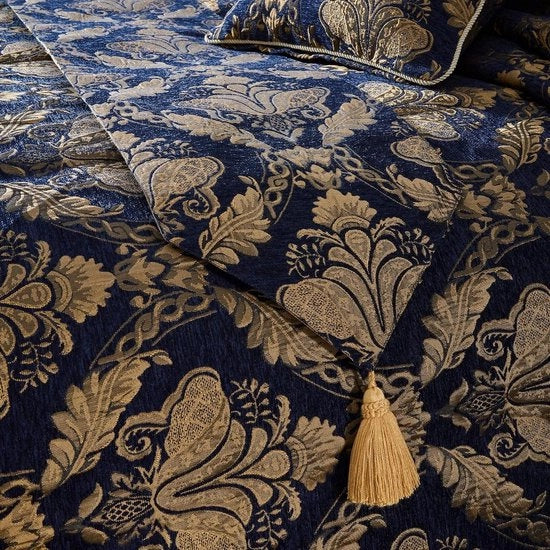 Tappeto Moderno Shiraz in Navy 33 x 230cm