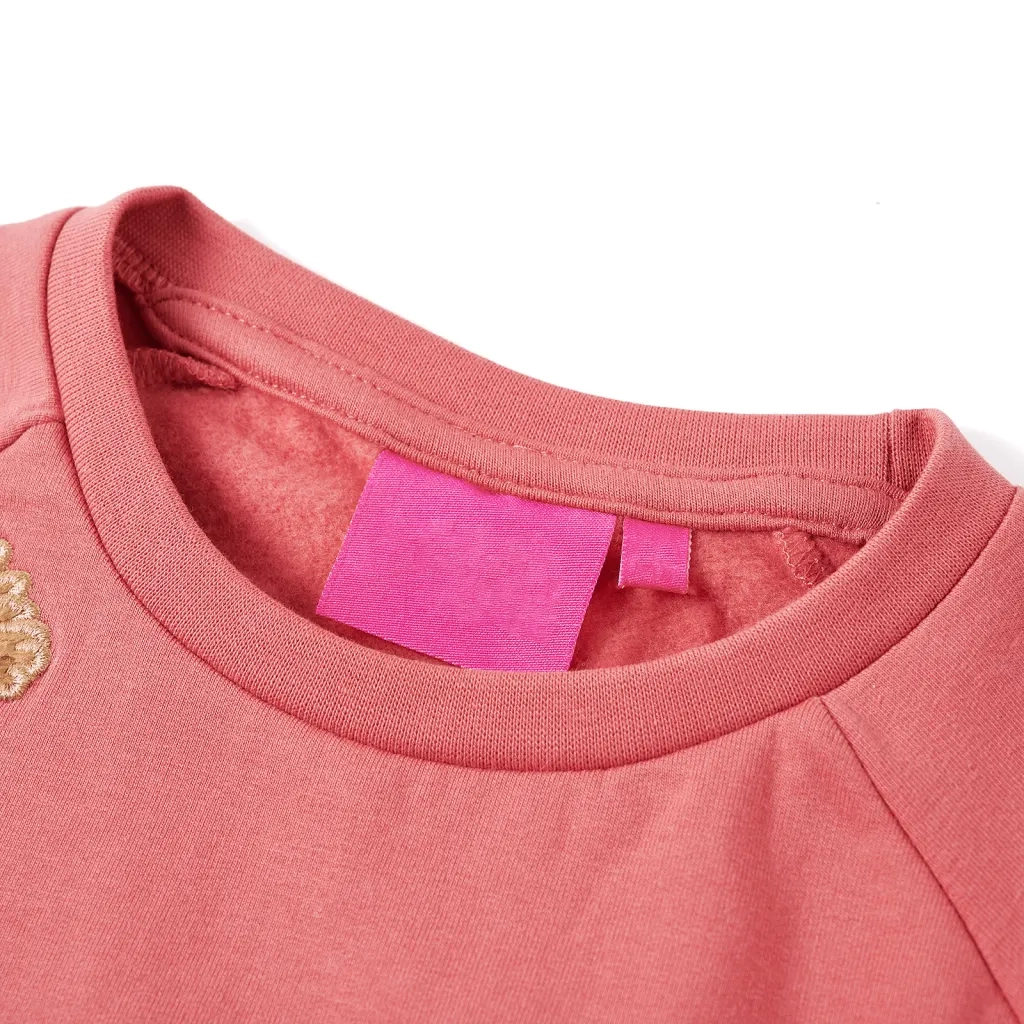 Felpa per Bambini Rosa Antico 104 13500