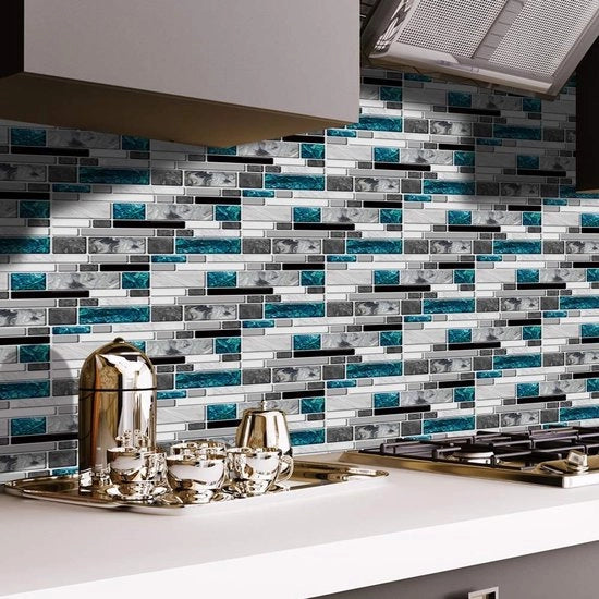 Tegli di decorazione per parete - 54 pezzi
