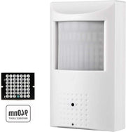 Telecamera di Sicurezza Indoor 3MP con PIR, IP, PoE e Audio, Visione Notturna IR 940nm, Detezione Movimento, Visualizzazione Remota - Lente 37mm, Telecamera a Campo Visivo 80°