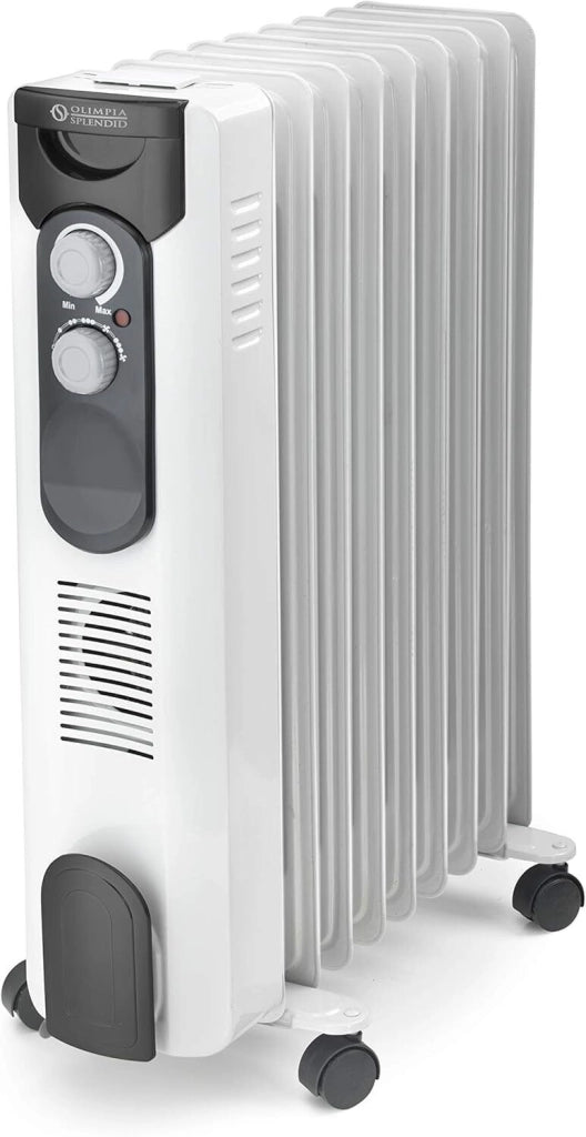 Olimpia Splendid 99619 CaldoRad 9 Radiatore a Olio 2000 W 3 livelli potenza modalita' ECO 9 elementi colore Bianco