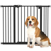 Cancellino per Cani Regolabile ¨C Minimal ¨C Nero, 100 cm