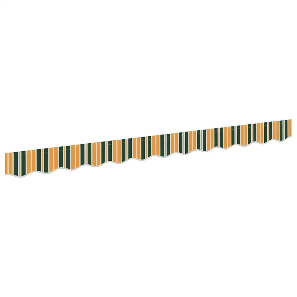Tenda a Braccio Verde e giallo 280 x 20 cm Tela 42000800