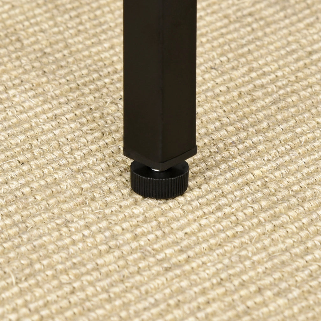 Set tavolo da bar con 4 sgabelli ¨C Xylo ¨C legno rovere chiaro, telaio metallo nero