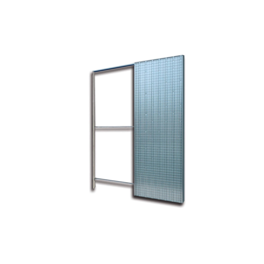 Controtelaio a scomparsa per intonaco - Telaio in Acciaio : Dimensione - 70X210CM, Spessore - 12,5CM