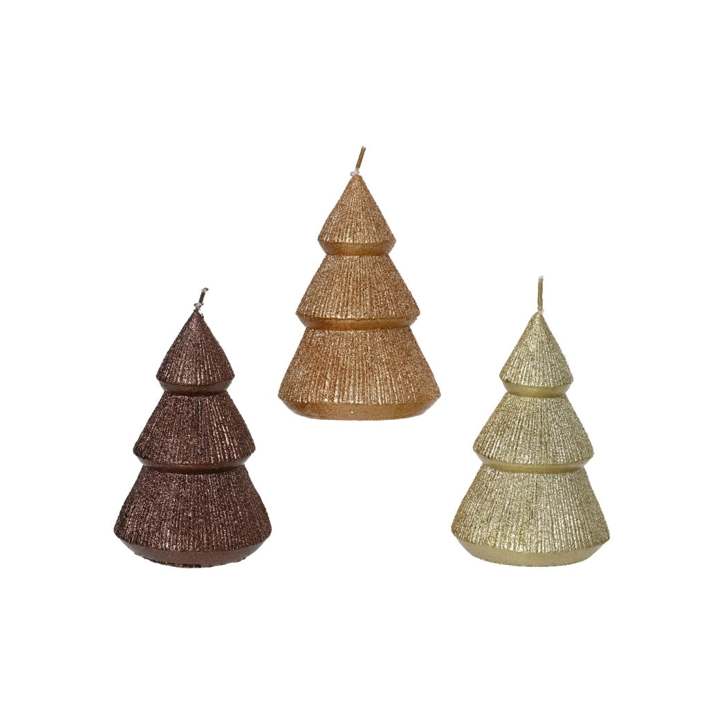 Candela Albero ass d10cm H14cm