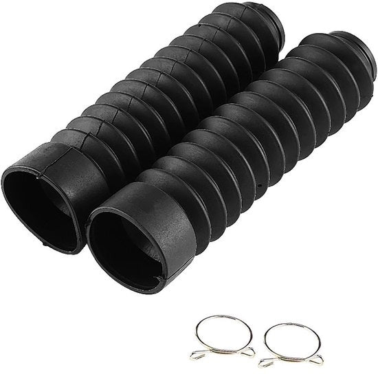 Coprimozzi in plastica - 205 x 42 mm - Nero - Facile da installare