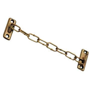 CATENA DI SICUREZZA IN OTTONE PER PORTE  150 mm - Ottone lucido - 25 pezzi
