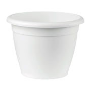 VASO COLORATO TONDO IN PLS NAXOS Vari Colori diam 40cm made in Italy Color: BIANCO