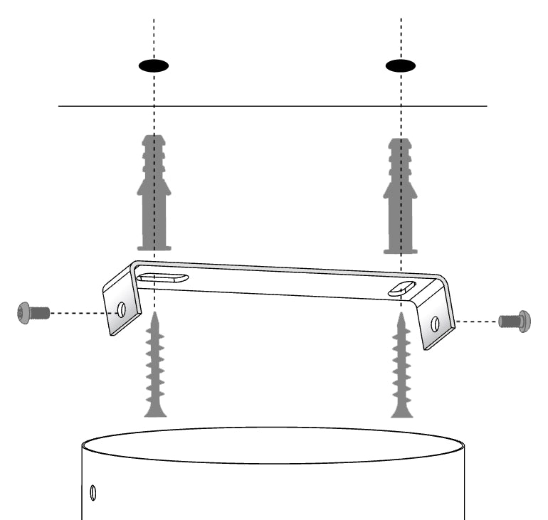 Lampada a sospensione industriale grigio-beige Ø35 E27 RIF