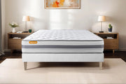 90x190 cm Materasso a molle insacchettate e memory foam - Memo Spring