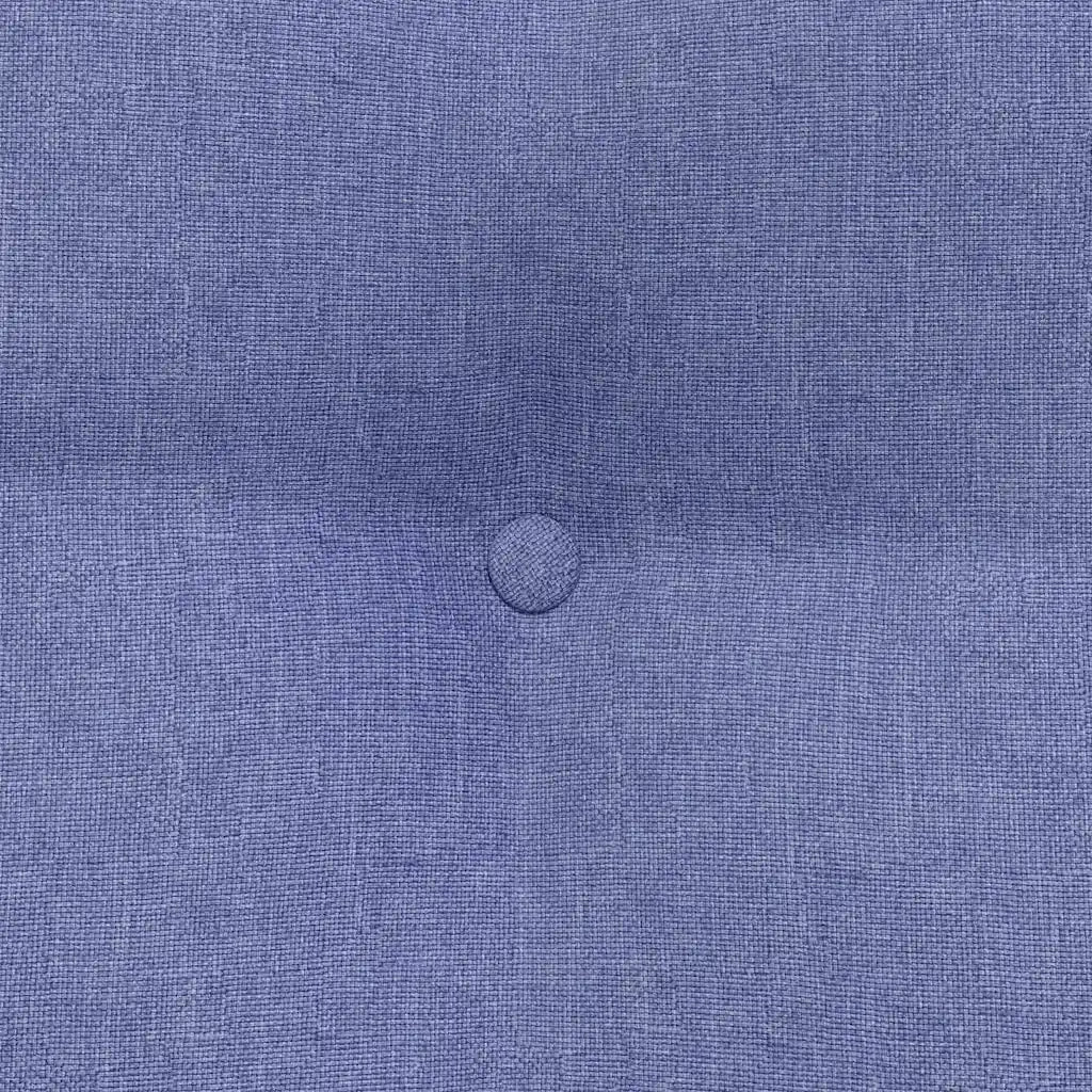 Cuscino per Schiena Blu jeans 60 x 24 x 50 cm Tessuto 42014397