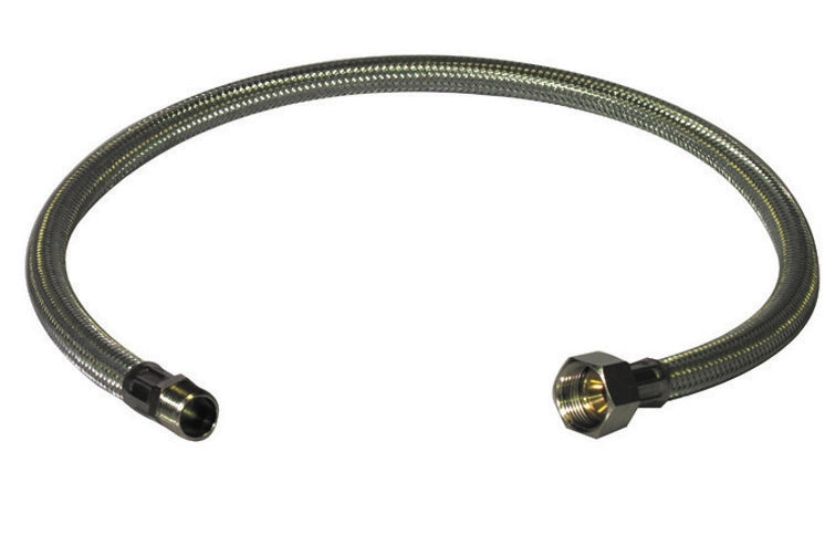 TUBO FLESSIBILE PER ALIMENTATORE D'ARIA AUTOMATICO 1/2 x 3/4- mm. 1000- LUISE- pezzi 1