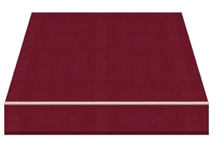 Tenda da Sole a Caduta Forzata Tempotest Parà, Bracci Sporgenza 120 cm, Largh. 2,4 Metri, Col. Bordò 73 - Ideale per Finestre e Vetrine