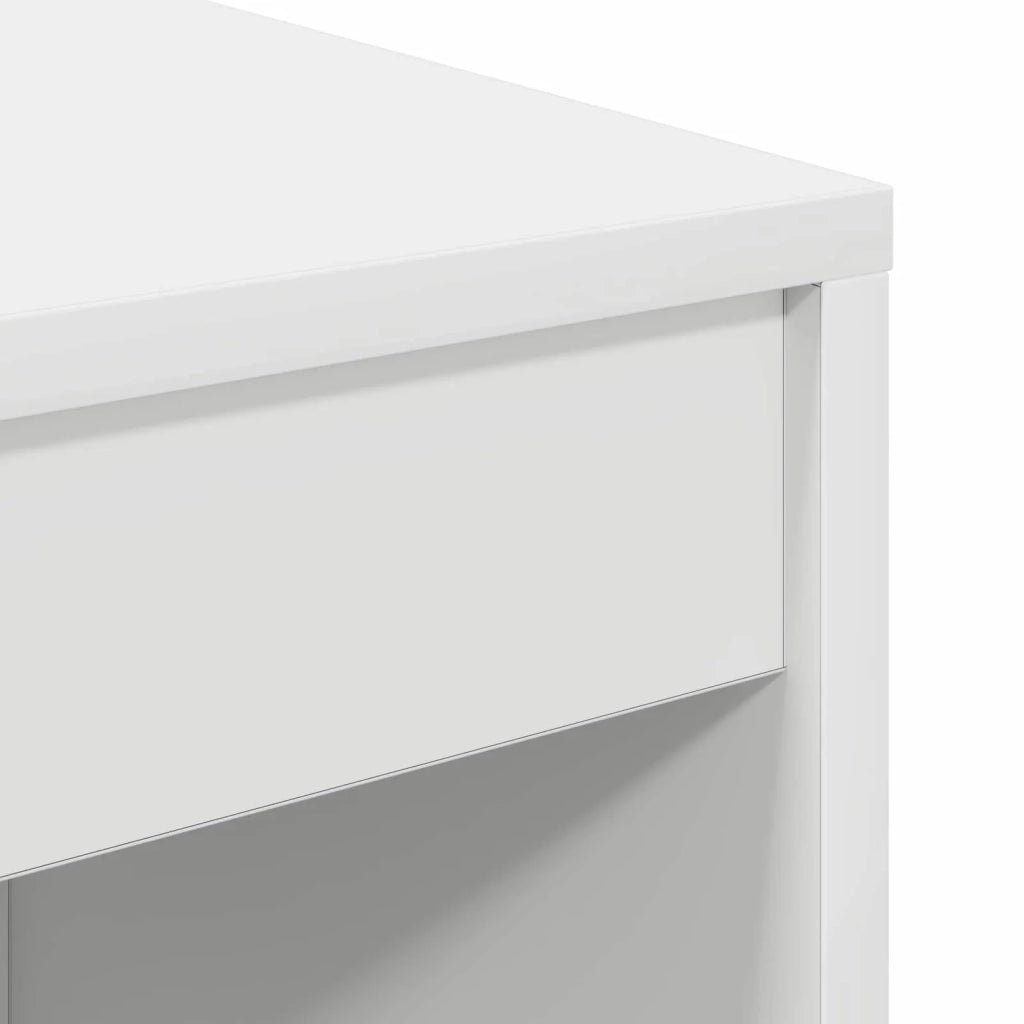 Scrivania | Tavolo da Ufficio Bianco 70 x 40 x 76 cm