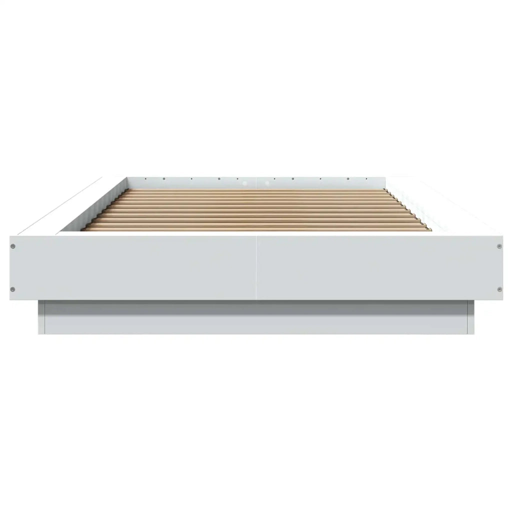 Letto con LED Bianco 80 x 200 cm Legno ingegnerizzato 3429581