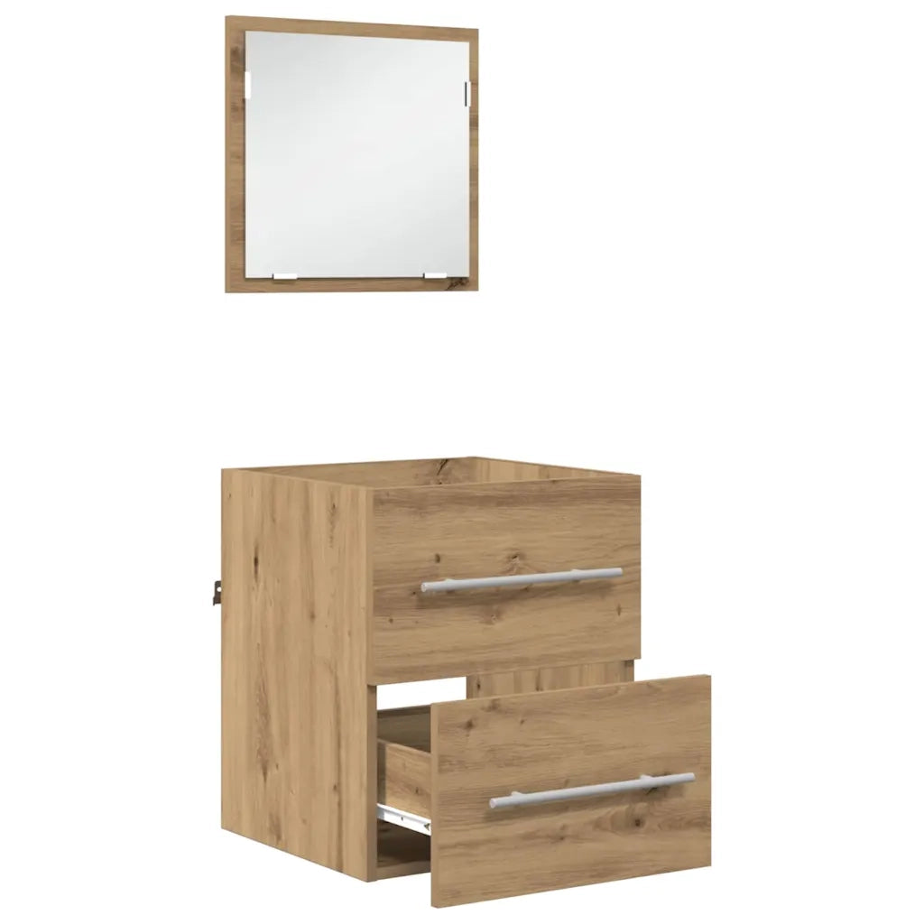 Set di mobili per il bagno Marrone 41 x 38,5 x 48 cm 875693