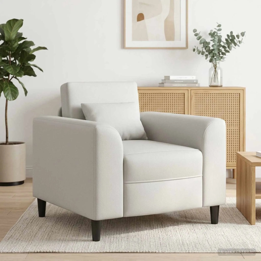 Poltrona Bianco Similpelle 42042474
