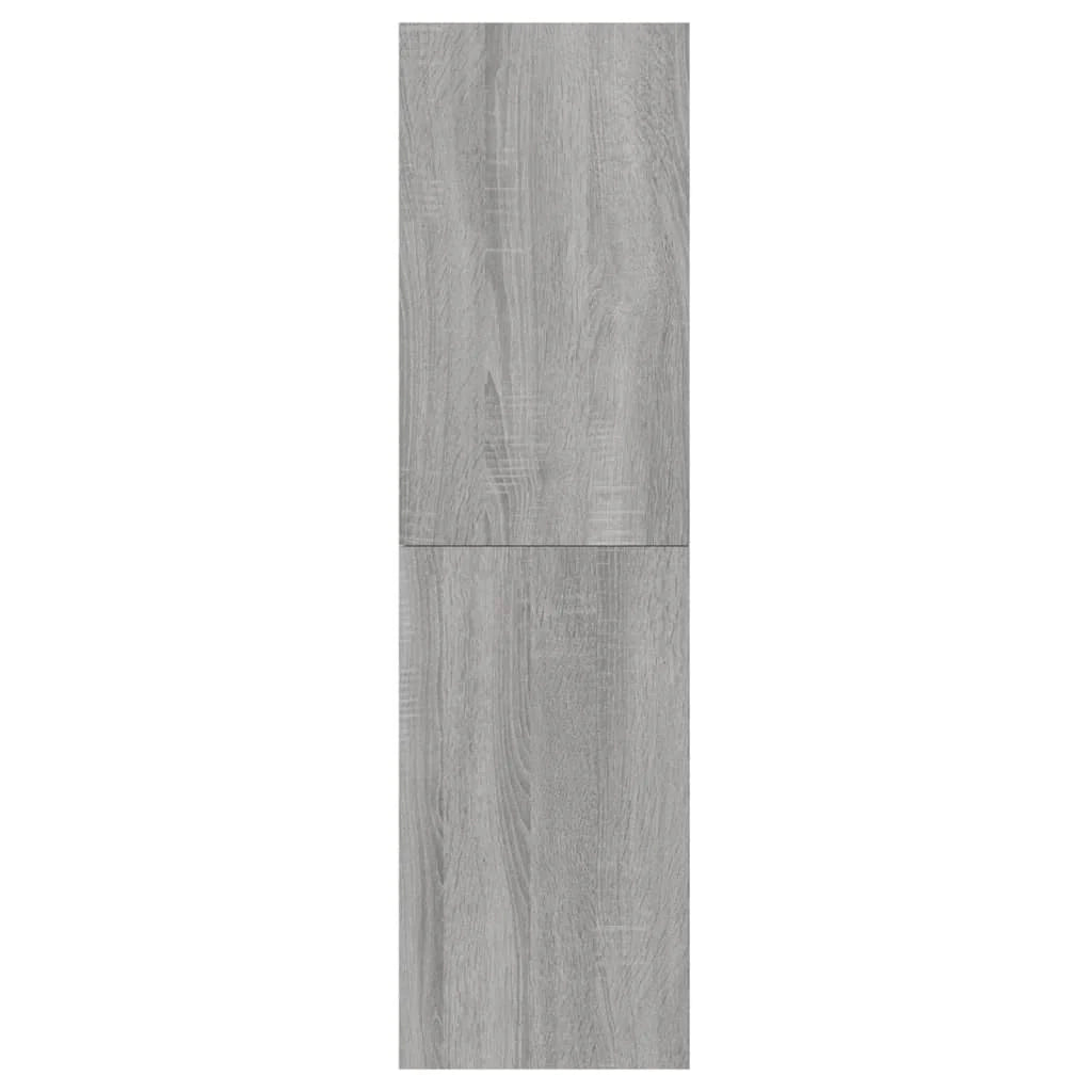 Mobile TV multimediale mensola TV credenza TV sala da pranzo soggiorno camera da letto a parete Sonoma 30,5 x 30 x 110 cm grigio 02_0028176