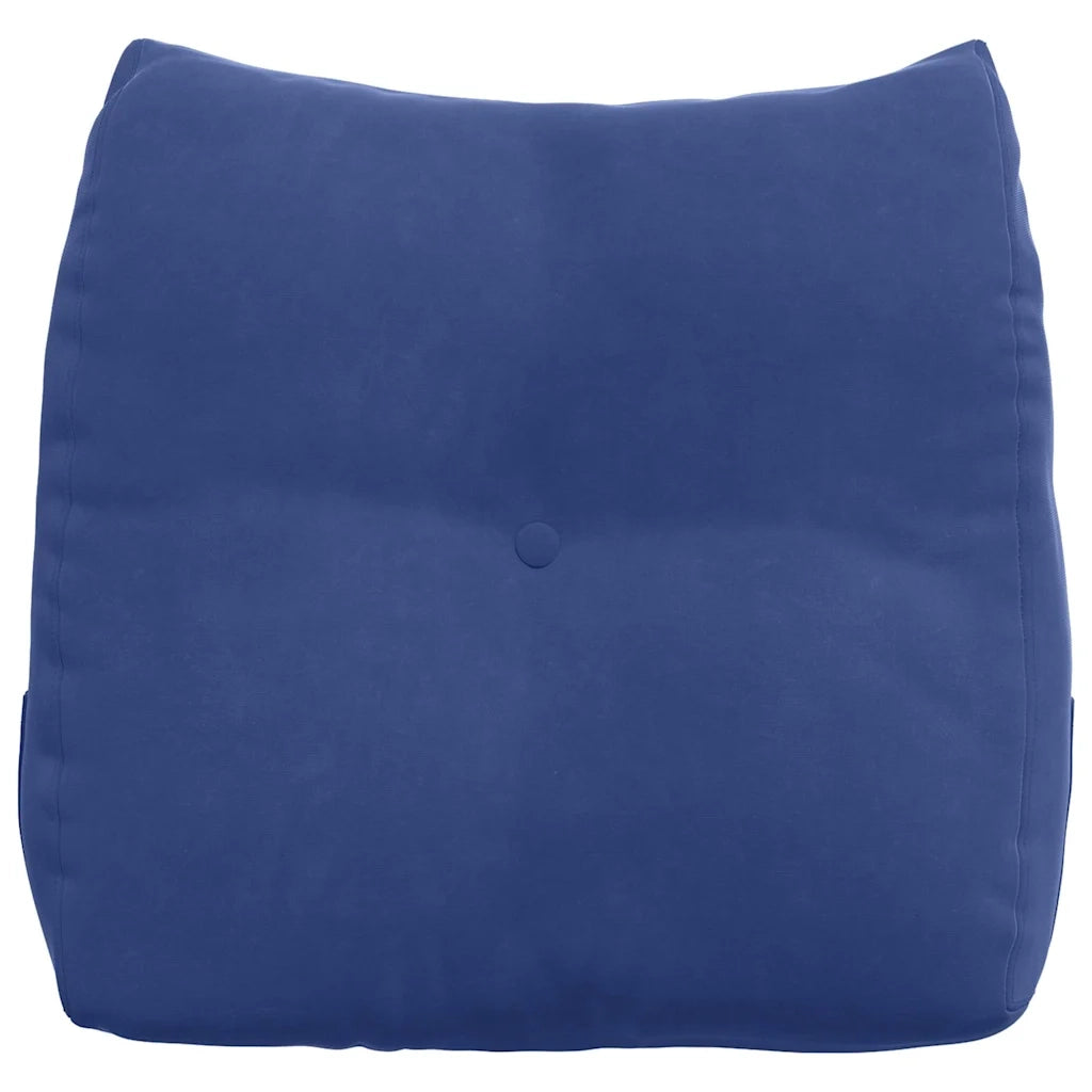Cuscino per Schiena Blu Polizia 45 x 24 x 50 cm Velluto 42014382