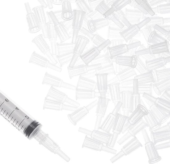 Adattatori Spout Tip per Convertitore di Dispensatore a 100 pezzi, bianchi