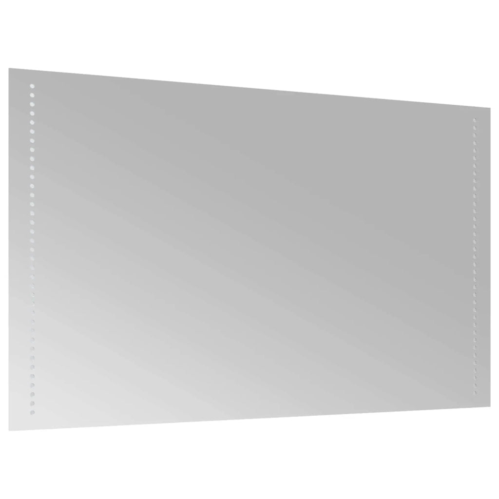 Specchio da bagno LED Trasparente 60 x 10 cm vetro temperato 42045786