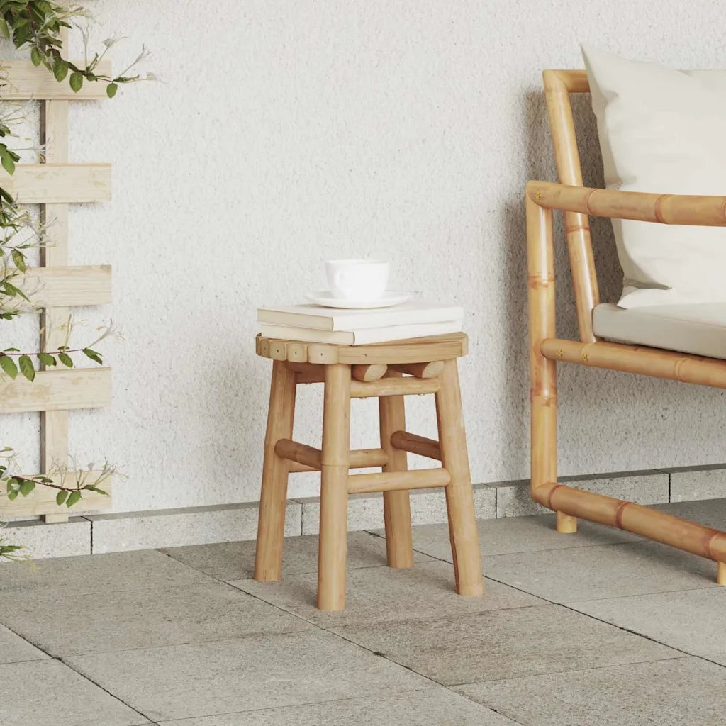 Pouf Bambù Naturale 30 x 30 x 36 cm Bambù 4106588