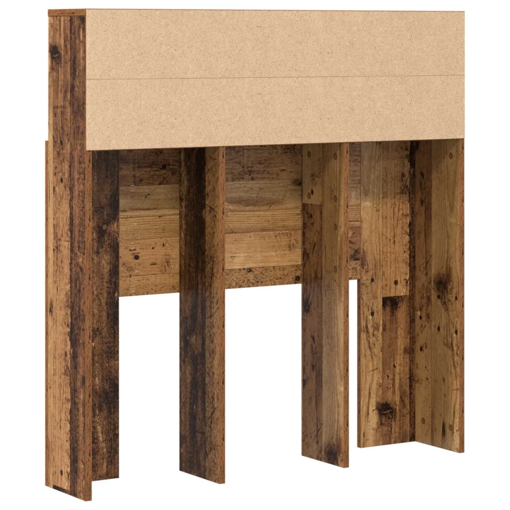 Testata del letto Legno vecchio Legno ingegnerizzato 879444
