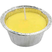 CANDELA ALLA CITRONELLA Ø cm 8,5x4h - confezione 2 pezzi