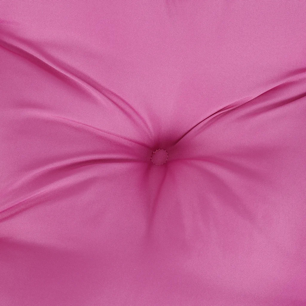 Cuscini per Sedia 6 pz Rosa 50x50x7 cm in Tessuto Oxford 361560