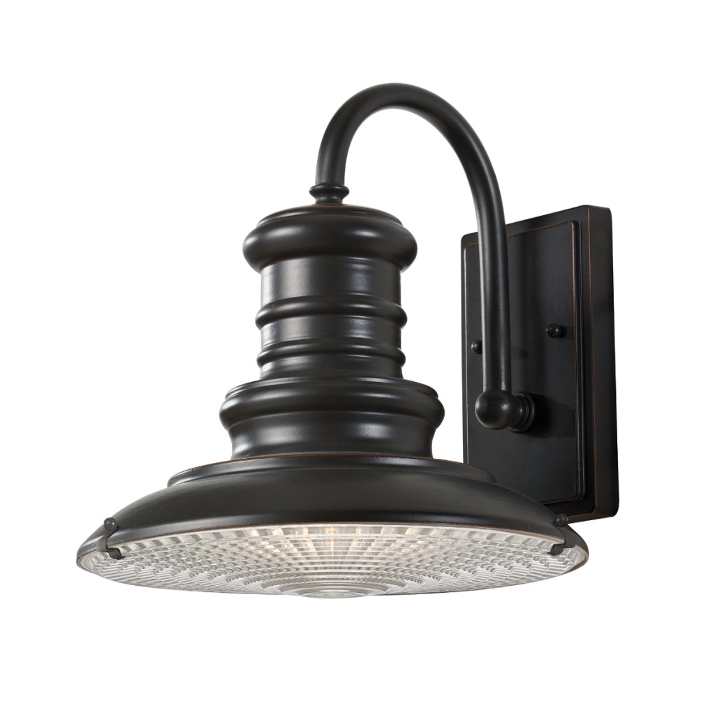 Applique esterna Redding Station bronzo E27 IP44 Feiss