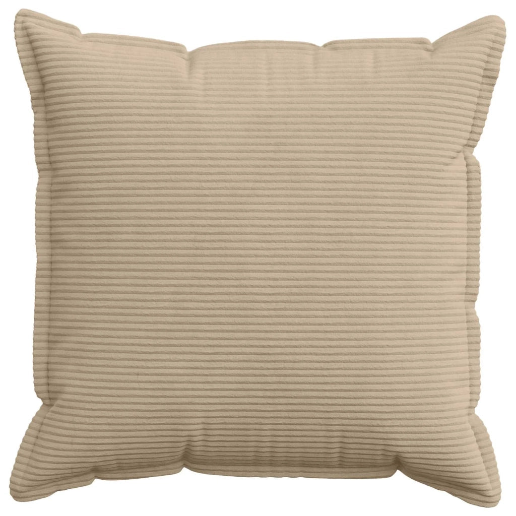 Federa 2 pz HOUTEN Tortora 60 x 60 cm corduroy 920743