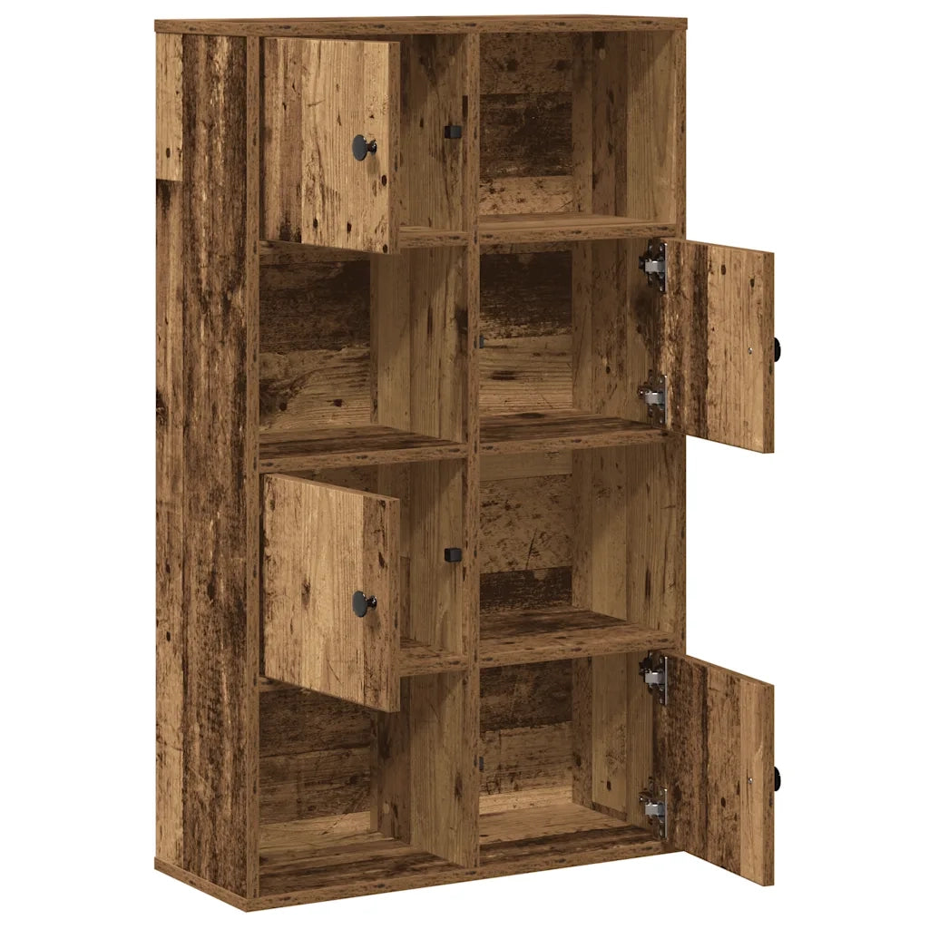 Libreria Legno Vecchio 60x24x101,5 cm in Truciolato 860398