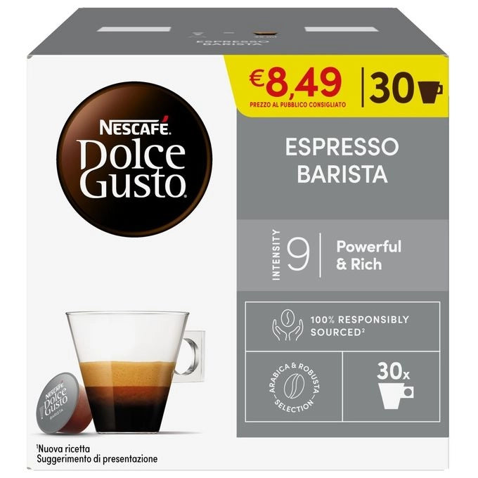 Nescafé Dolce Gusto Espresso Barista 30 capsule
