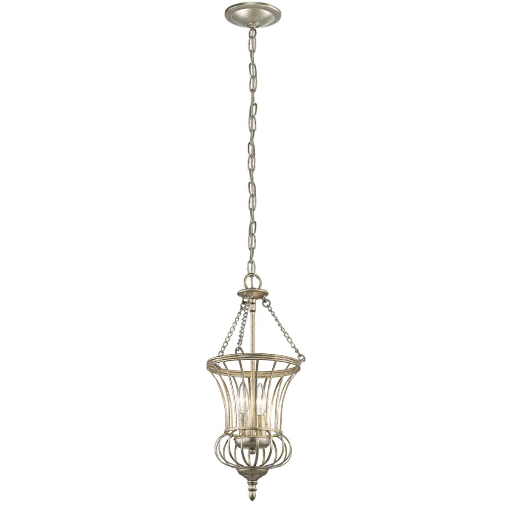 Lampada a sospensione Calla oro anticato 2xE14 Kichler