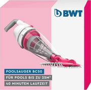 Aspiratore di piscina wireless per piscine sopraelevate fino a 25 m³, forte potenza di aspirazione e facile manutenzione