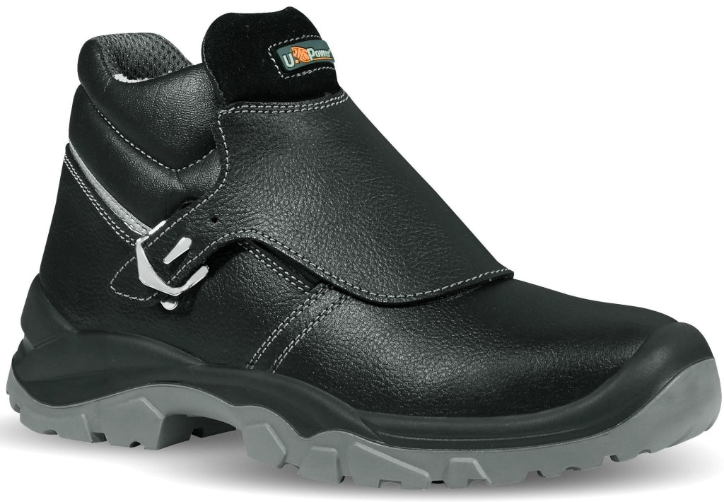 U-Power SCARPE ANTINFORTUNISTICA ALTE S3 SRC CROCODILE Col. Nero Mis. 46