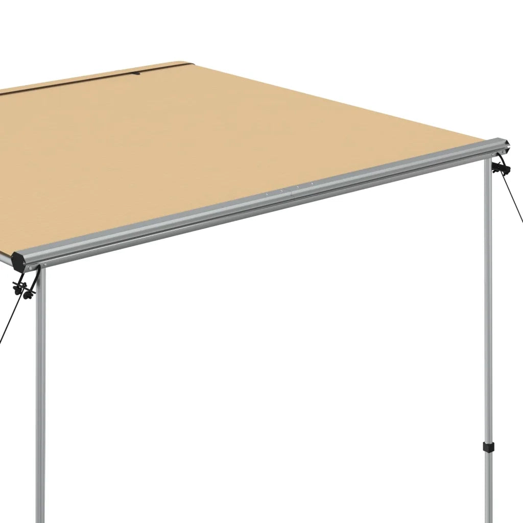 Tendalino per Camper e Roulotte 2,4x2x2,15 m Beige 148138