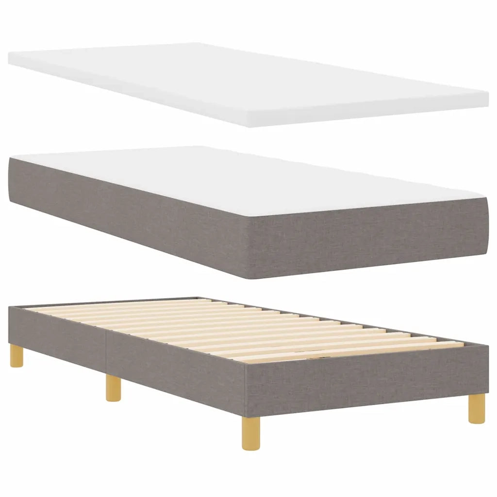 Letto a molle con materasso Talpa 200 x 90 cm Tessuto 3341339